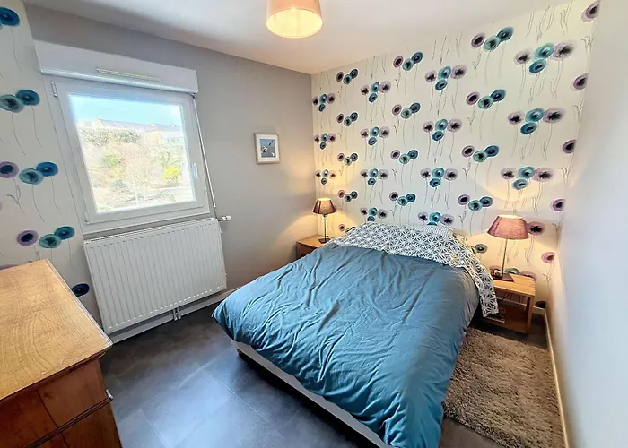 Appartement Moderne Centre-ville, 600m Plage, Résidence Sécurisée, Parking - Fr-1-361-368