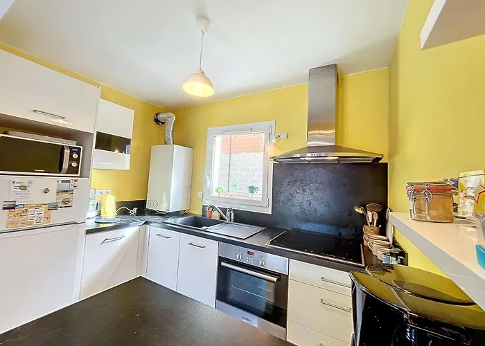 Moderne Centre-ville, 600m Plage, Securisee, Parking - Fr-1-361-368 Lejlighed Granville