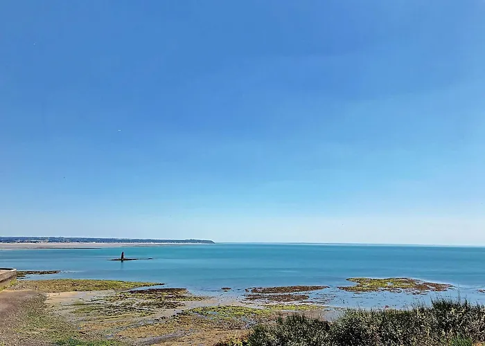 Moderne Centre-ville, 600m Plage, Résidence Sécurisée, Parking - Fr-1-361-368 Granville